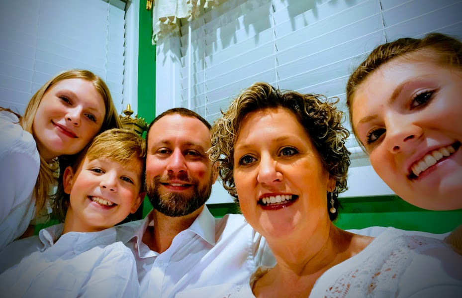 Fouché famiy:  Bubba, Ol' Tud, Snake, Diane, Squirrel